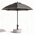 Parasoll met betonnen voet 180 x 180 x 250cm in antraciet kleur